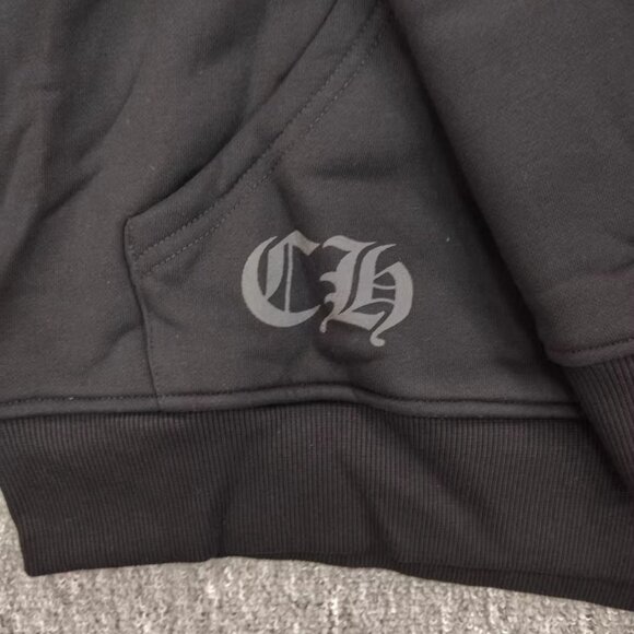 Chrome Hearts Black Zip Up Hoodie ✅ - Picture 7 of 9